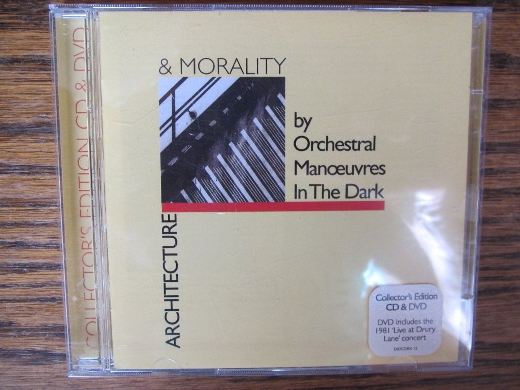Architecture & Morality CD+DVD - OMD, Ophalen of Verzenden, Zo goed als nieuw, Remastered, Synthpop