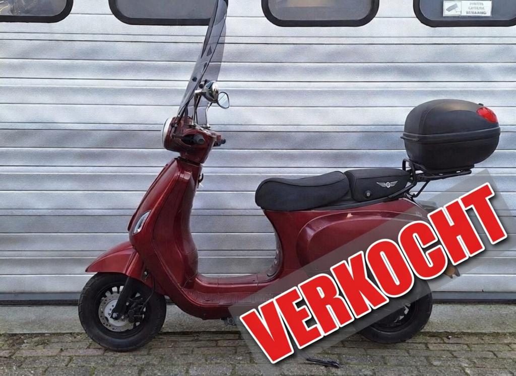 DJJD Cashmere 45 km/h 4-Stroke Scooter, Ophalen, Zo goed als nieuw, Benzine
