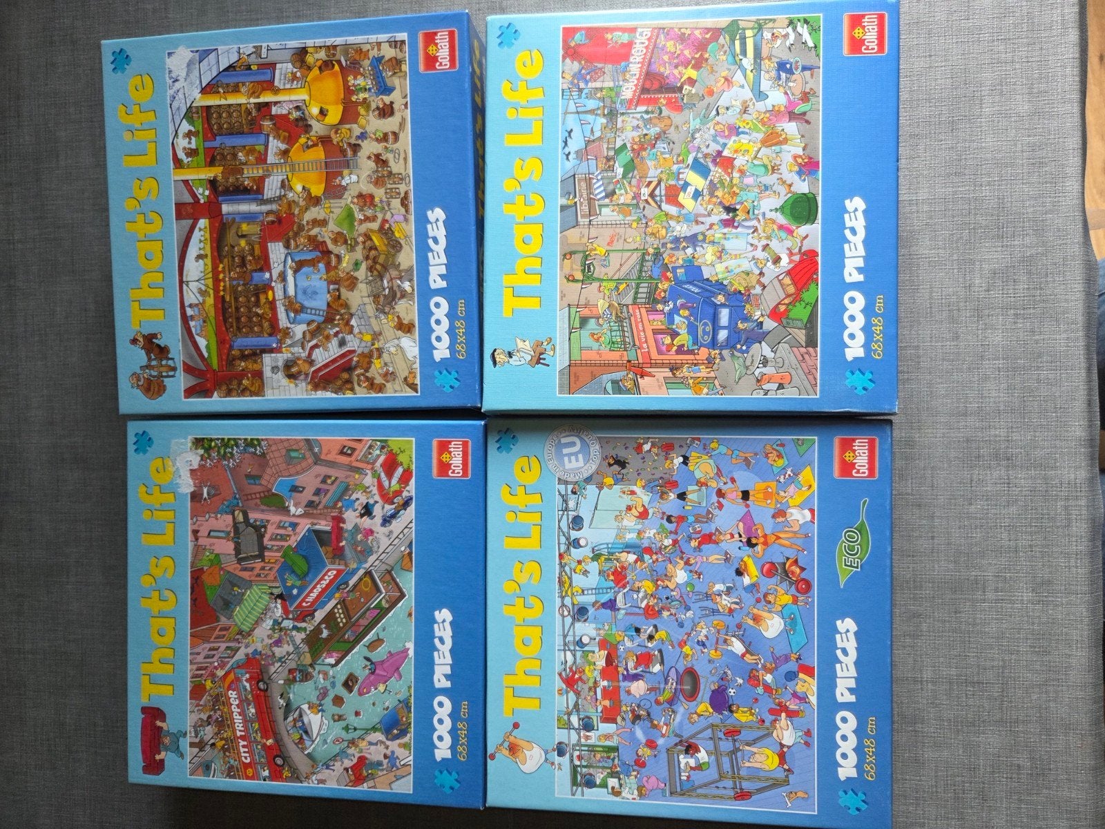 puzzle, verschillende, Ophalen, 500 t/m 1500 stukjes, Zo goed als nieuw