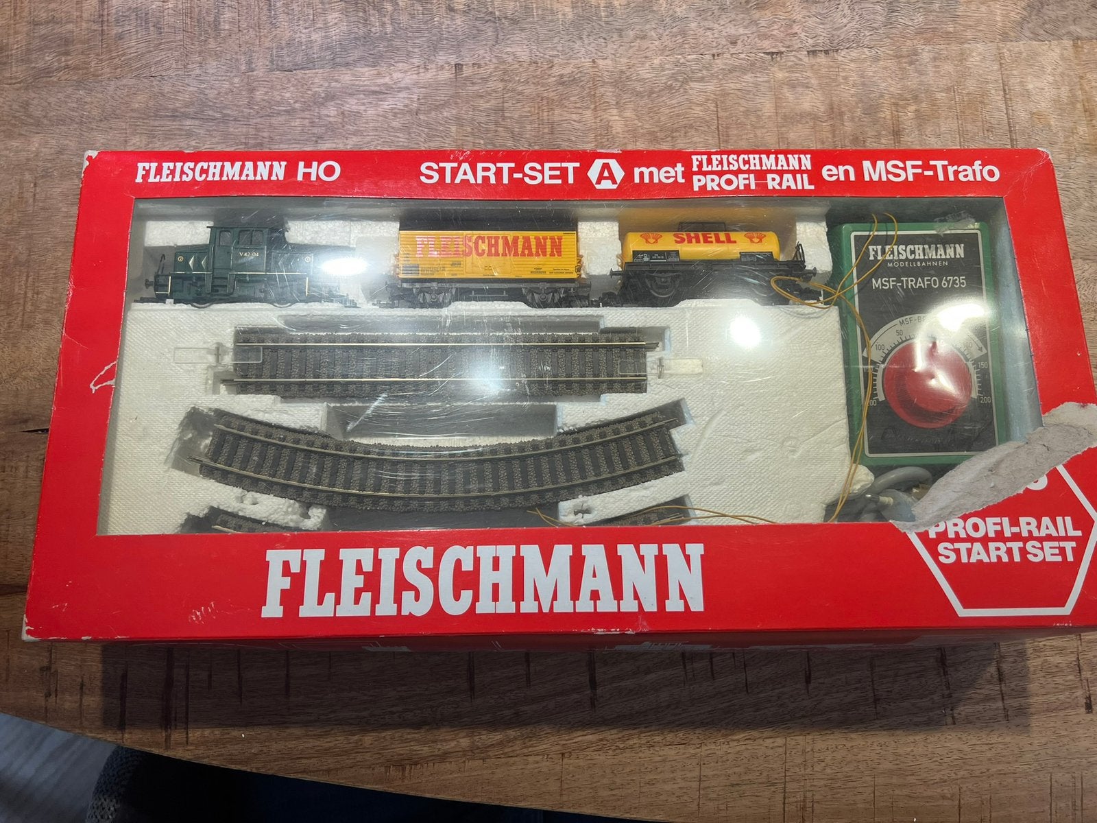 Fleischmann sets ABCD + extra baandelen en accesoires, Ophalen, Treinset, Gelijkstroom, Fleischmann
