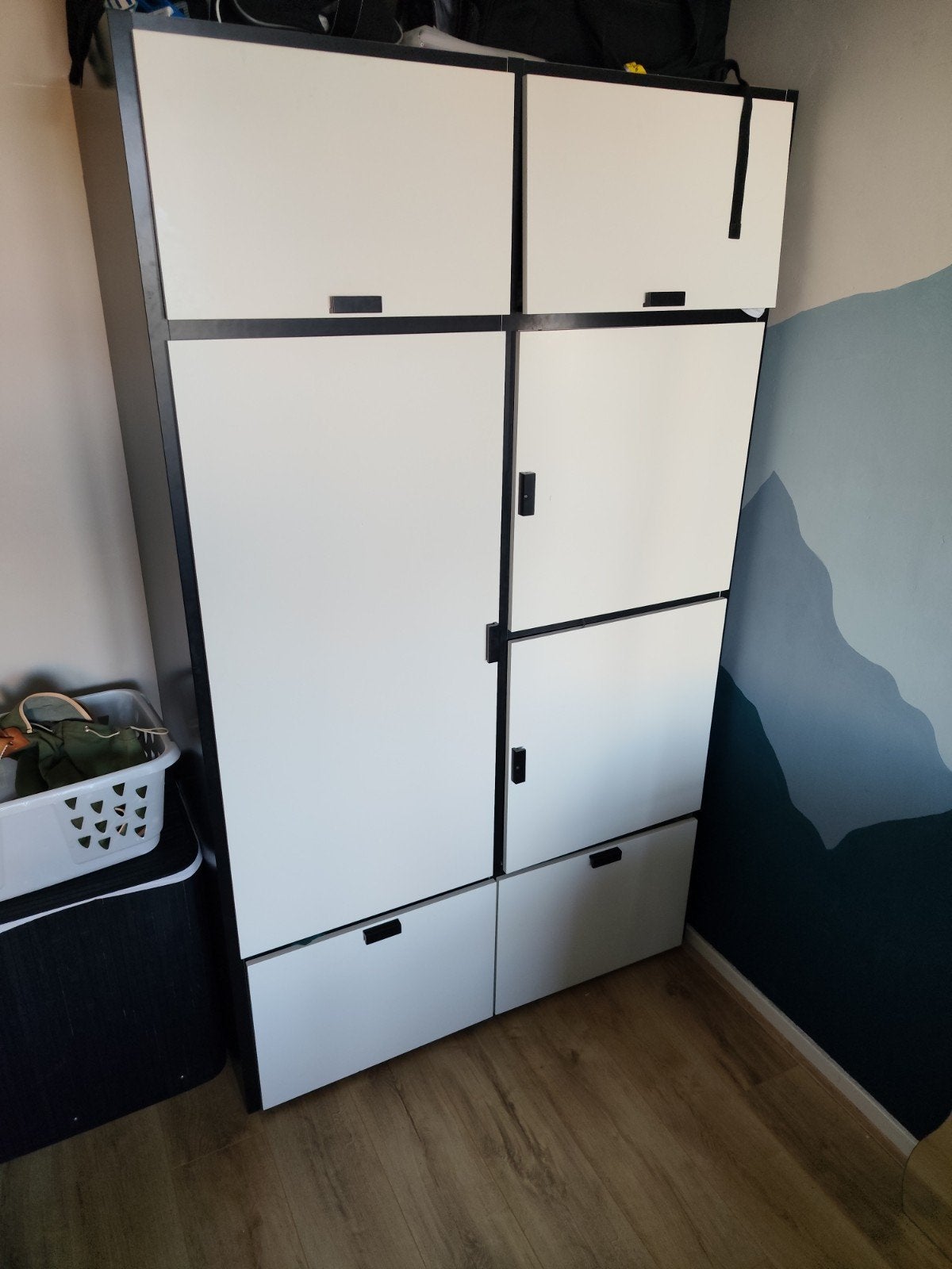 Ikda ODDA kledingkast, Gebruikt, 100 tot 150 cm, Met klep(pen), Ophalen of Verzenden