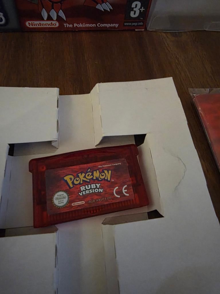 Pokemon Ruby, Nintendo, Gebruikt, Nintendo of Europe GmbH, Goldsteinstr. 235, 60528 Frankfurt am Main, Germany, Verzenden