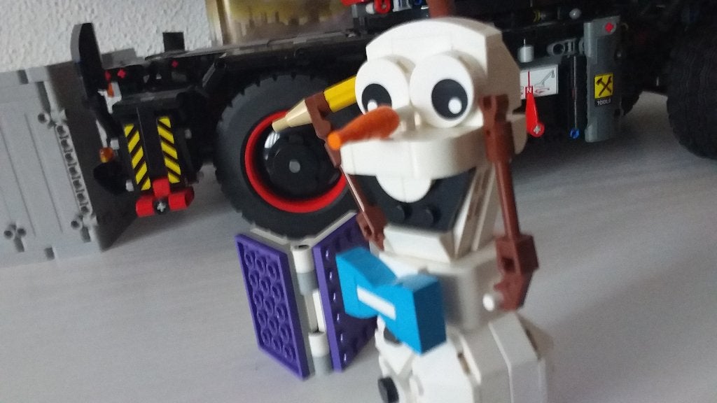Lego Olaf Frozen II, Ophalen, Lego, Compleet, Zo goed als nieuw