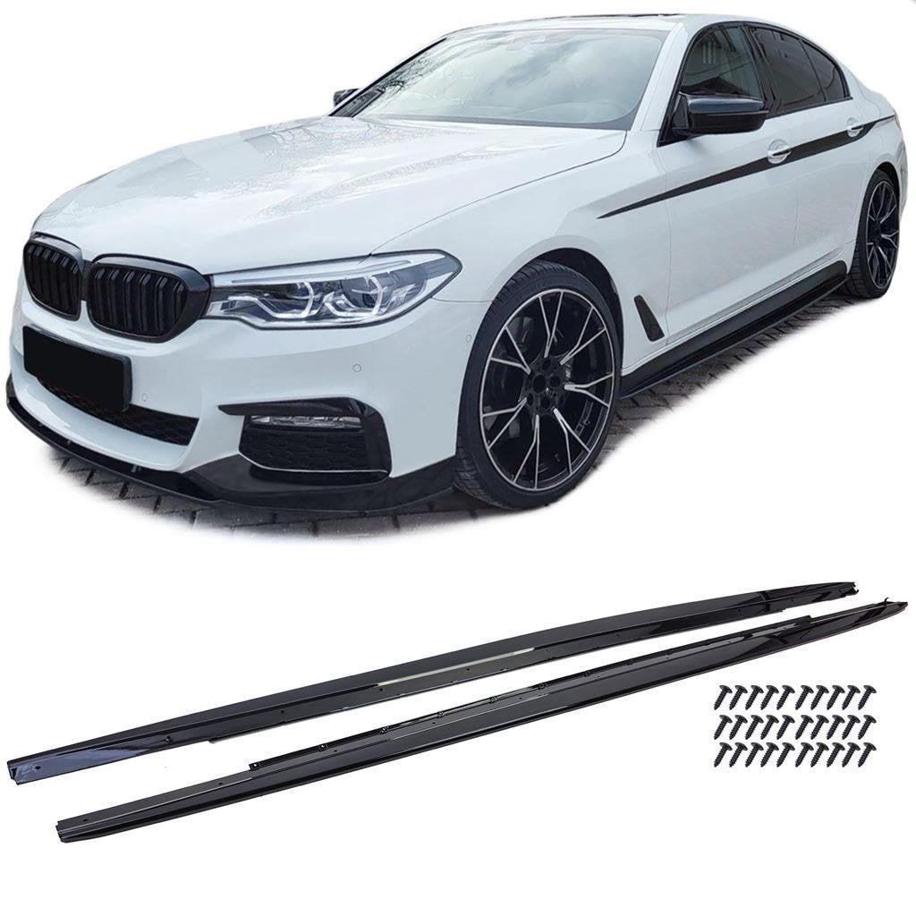 Side Skirts glans Zwart Sideskirts Spoiler Voor Bmw 5 Serie