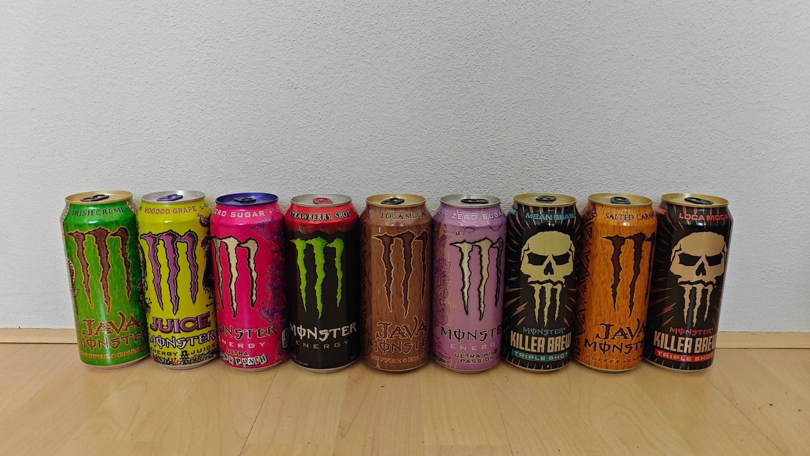 Monster Energy blikjes - Diverse smaken (vol, ongeopend), Verzenden, Nieuw