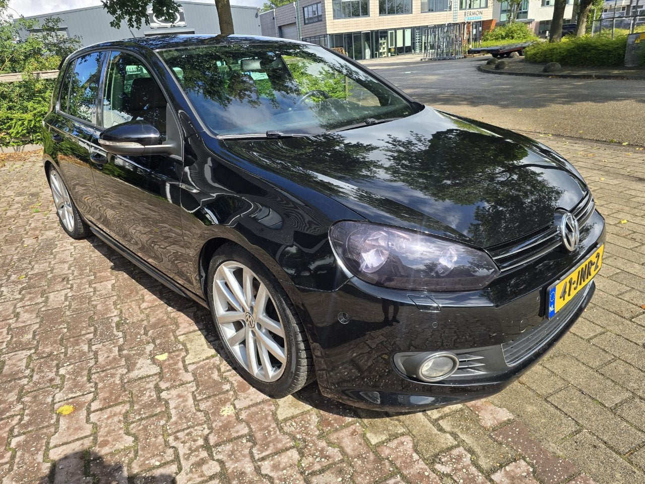Volkswagen Golf 1.4 TSI R UITVOERING DSG LEER (bj 2009), Automaat, Gebruikt, Parkeersensor, Bedrijf