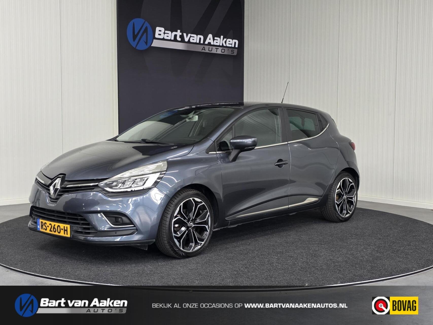 Renault Clio 0.9 TCe Intens Climate Cruise Camera Trekhaak, Auto's, Renault, Voorwielaandrijving, 898 cc, Stof, Gebruikt