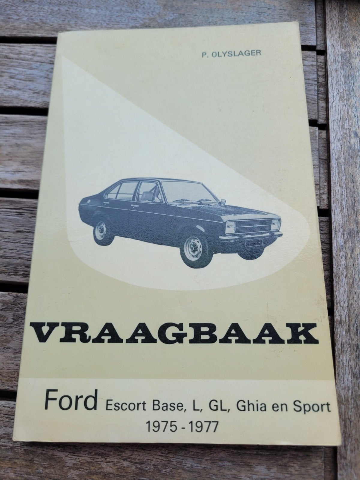 Vraagbaak Ford Escort 1975-1977, Auto diversen, Ophalen of Verzenden