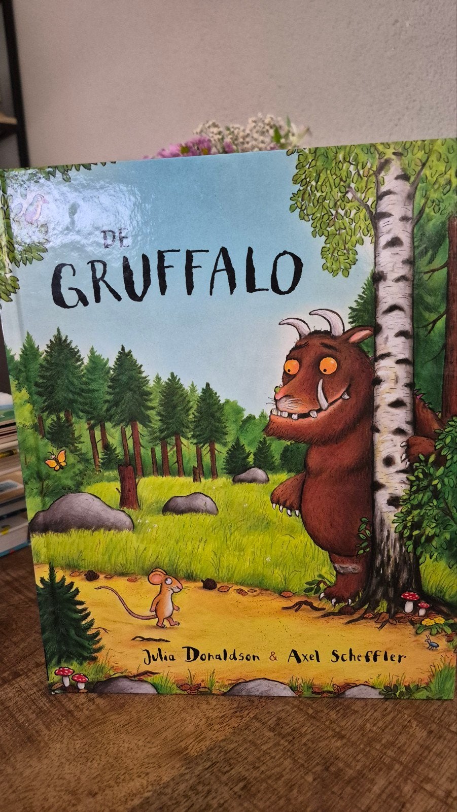 De Gruffalo - Julia Donaldson & Axel Scheffler, Ophalen of Verzenden, Zo goed als nieuw, Julia Donaldson & Axel Scheffler, 2 tot 3 jaar