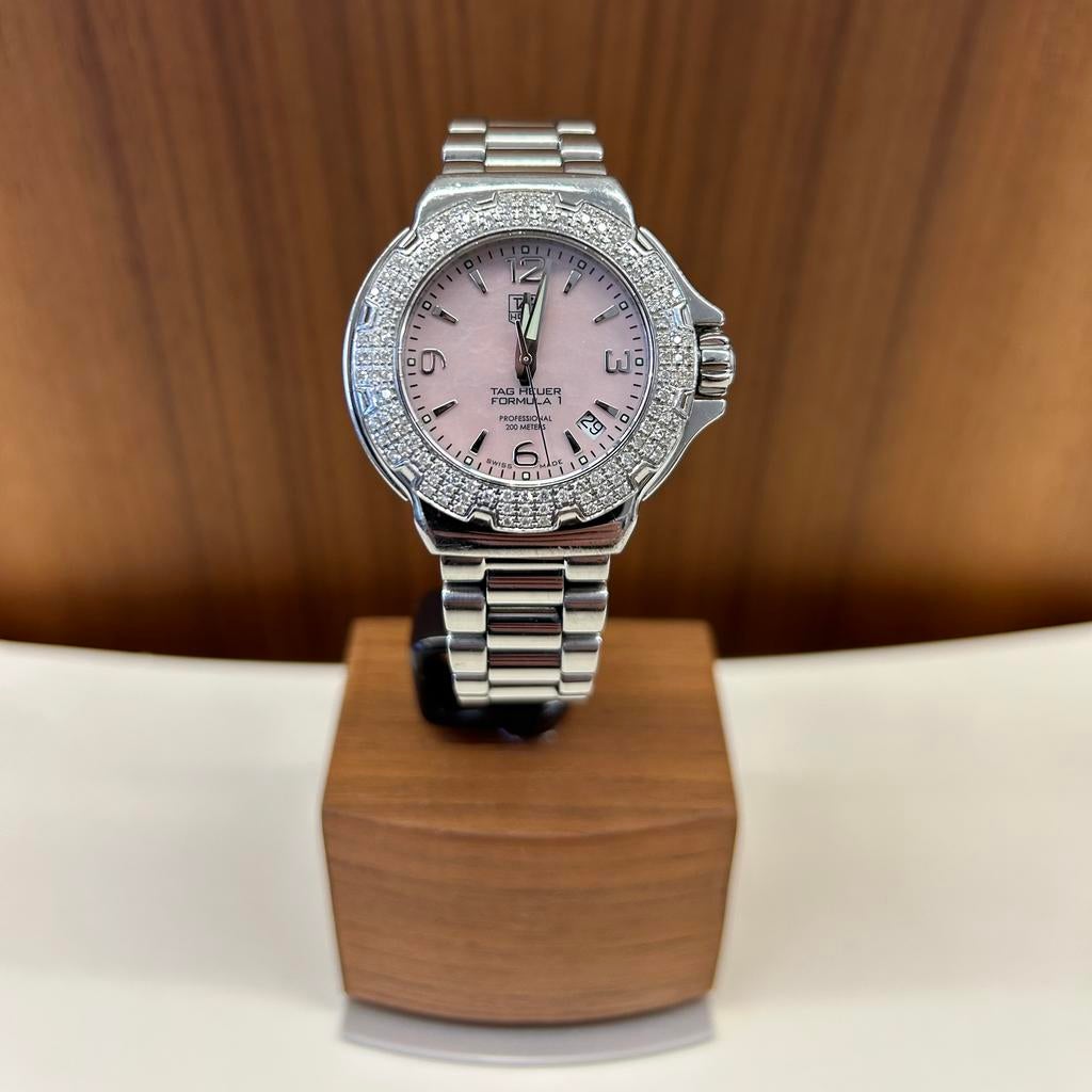 Tag Heuer Formula 1 Lady, Ophalen of Verzenden, Zo goed als nieuw, Staal, Overige merken