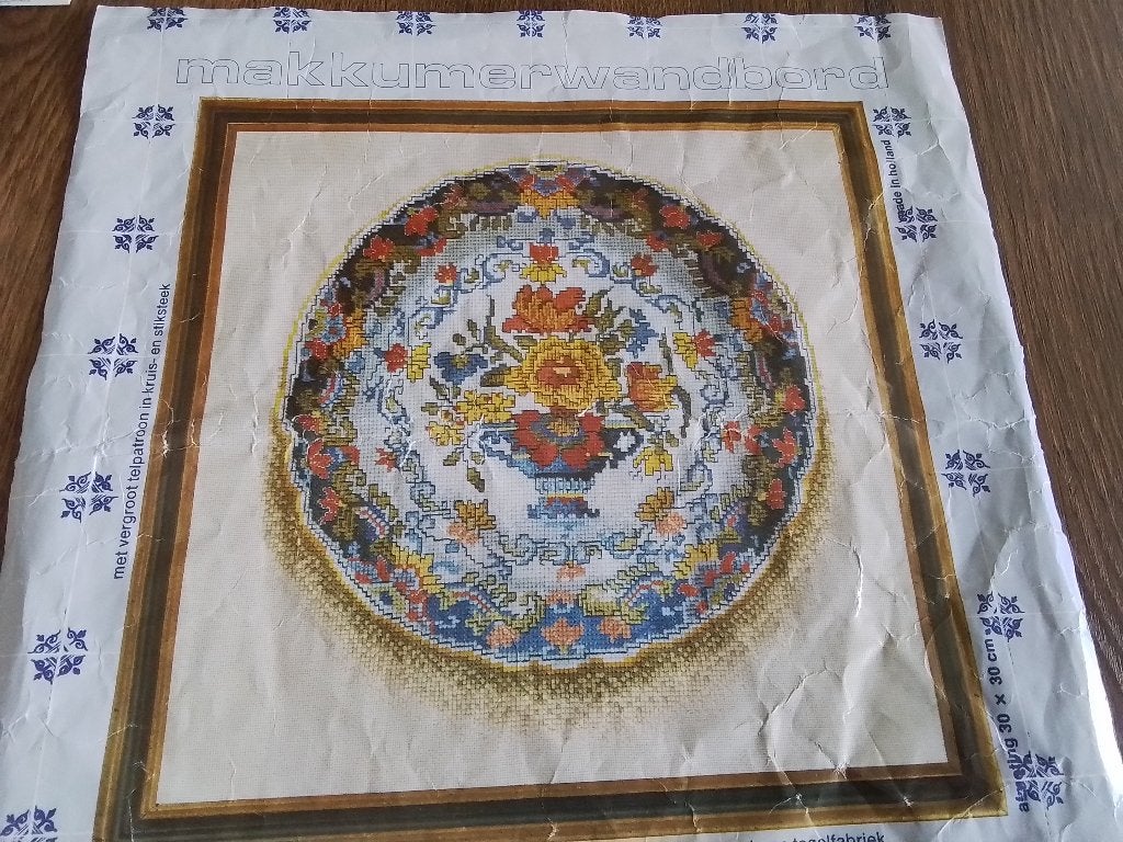 Borduurpakket makkummer bord, nr 13051, Ophalen of Verzenden, Nieuw, Handborduren, Borduurpakket