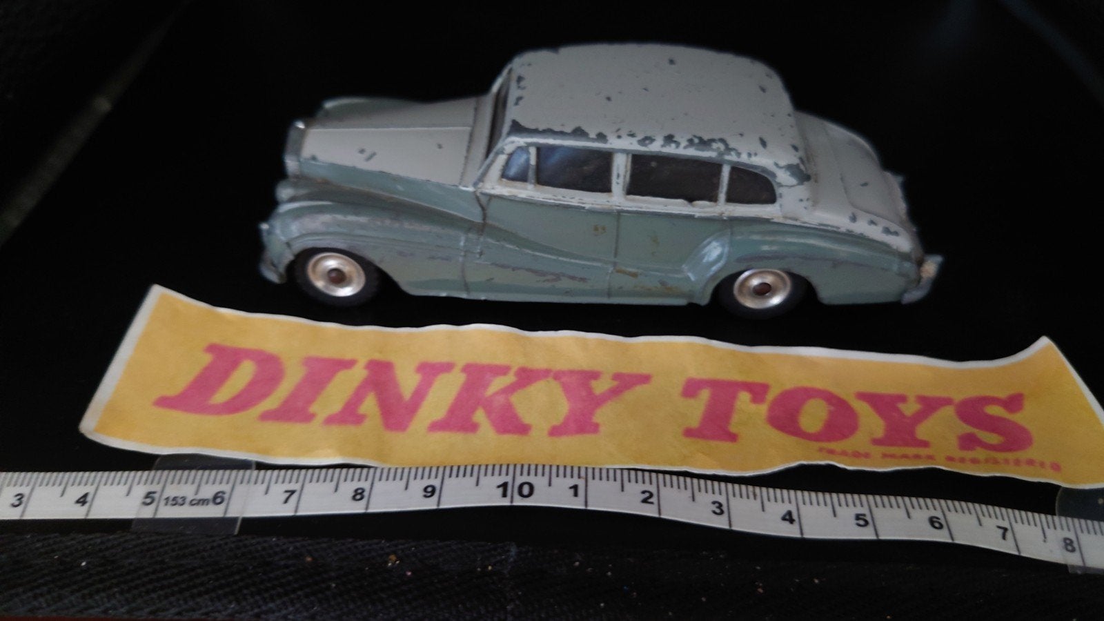 Dinky Toys 150 Rolls Royce Silver Wraith - Vintage Modelauto, Ophalen of Verzenden, Gebruikt, Auto, Dinky Toys