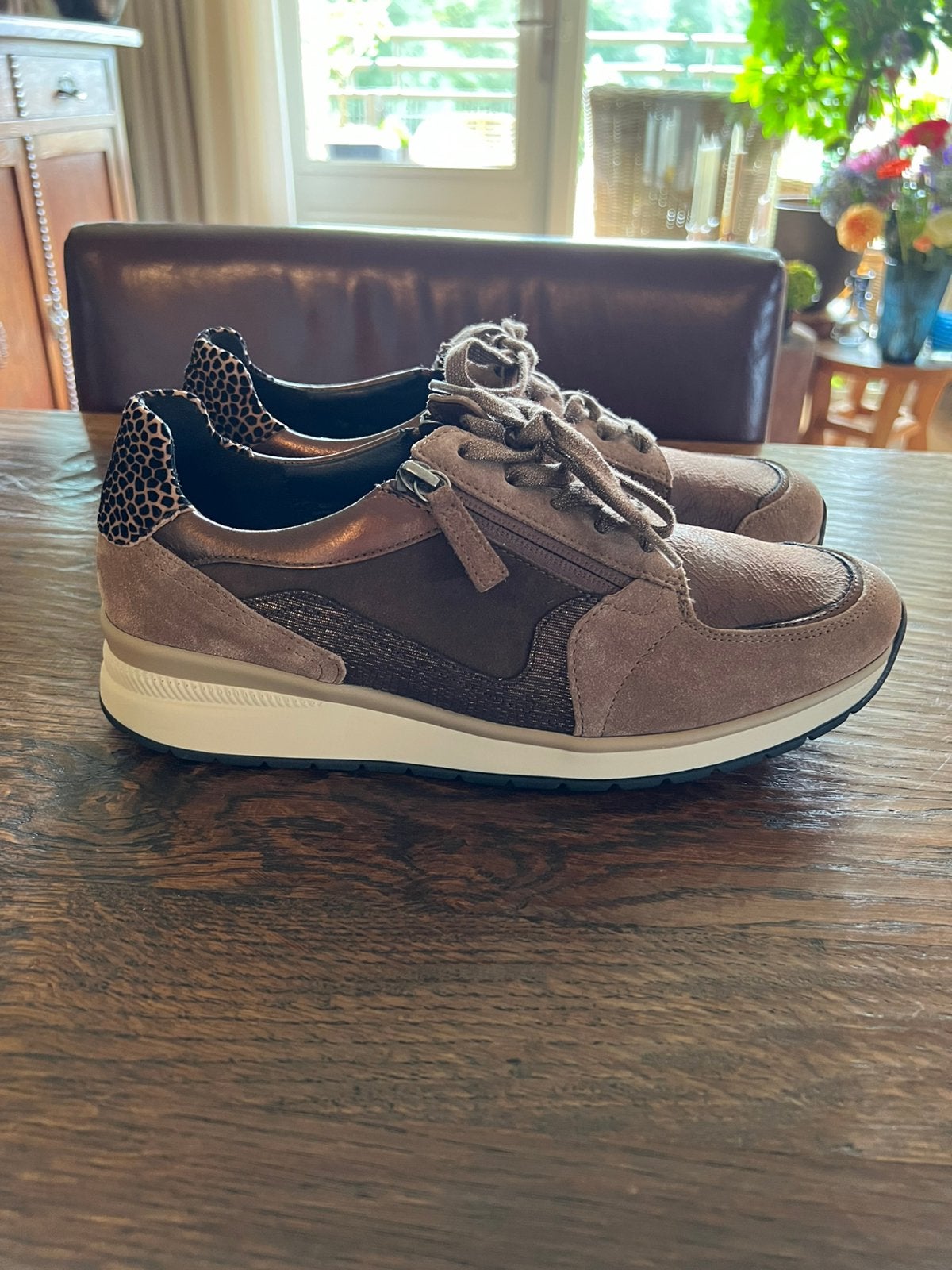 Gabor Comfort sneakers wijdte K maat 42 nieuw, Bruin, Nieuw, Ophalen of Verzenden, Sneakers of Gympen