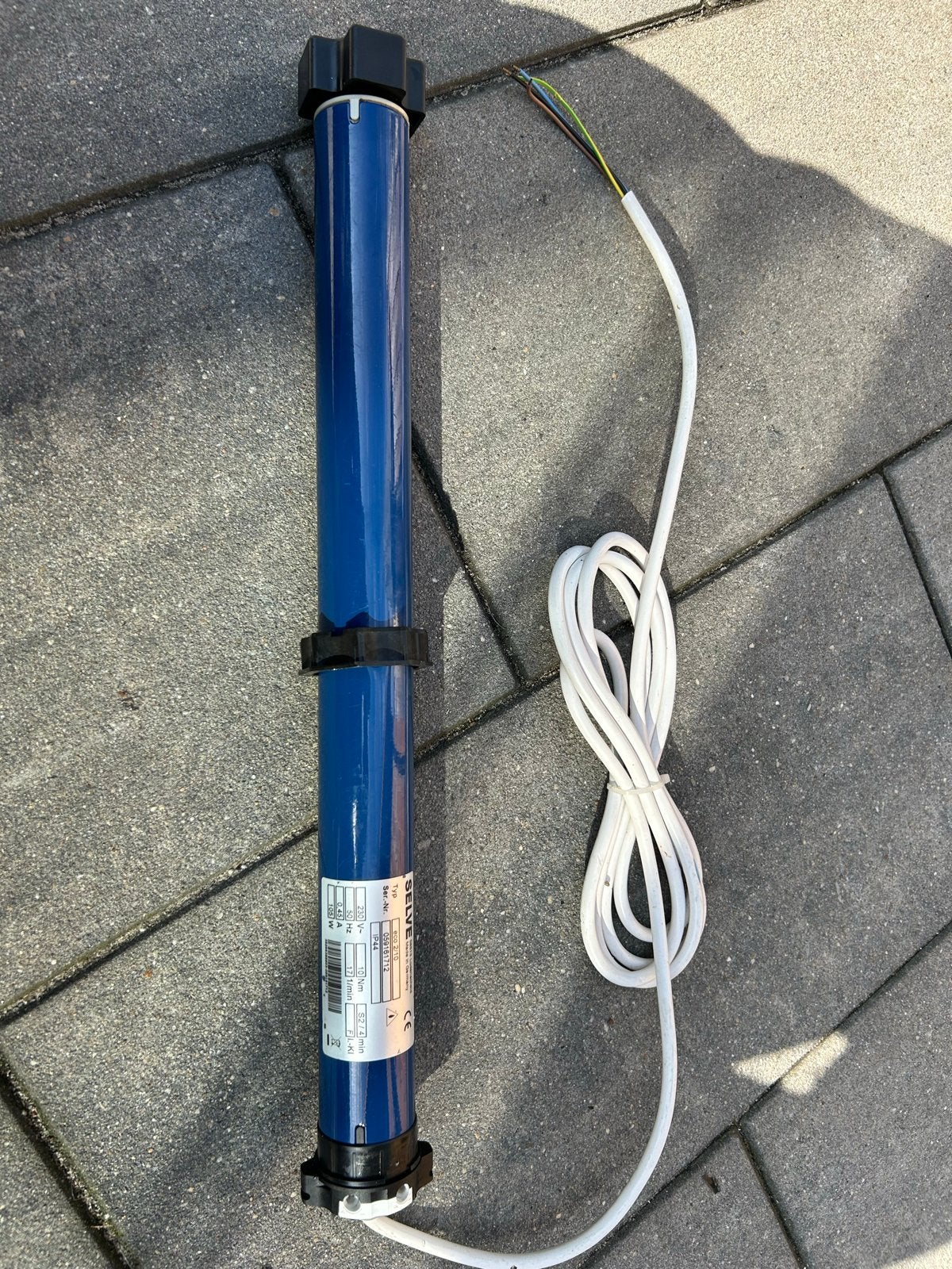 Selve rolluikmotor ECO 2/10 - 10 Nm, Doe-het-zelf en Verbouw, Rolluiken, Gebruikt, Overige kleuren, Verzenden, Minder dan 100 cm