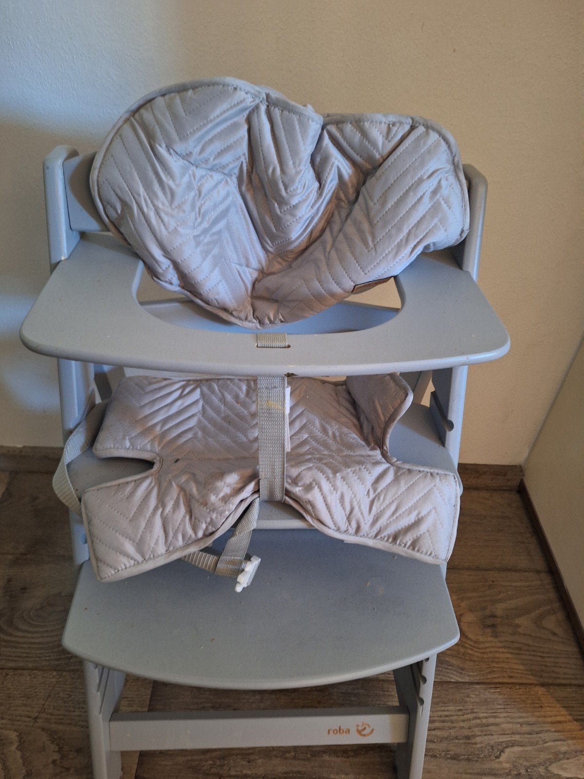 Roba meegroeistoel met zitverkleiner en gordel, Kinderen en Baby's, Kinderstoelen, Ophalen, Gebruikt, Meegroeistoel, Gordel(s)