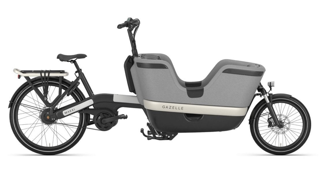 Elektrische bakfiets, met regenhuif, weinig km met garantie, Fietsen en Brommers, Fietsen | Bakfietsen, Ophalen, 3 kinderen, Elektrisch