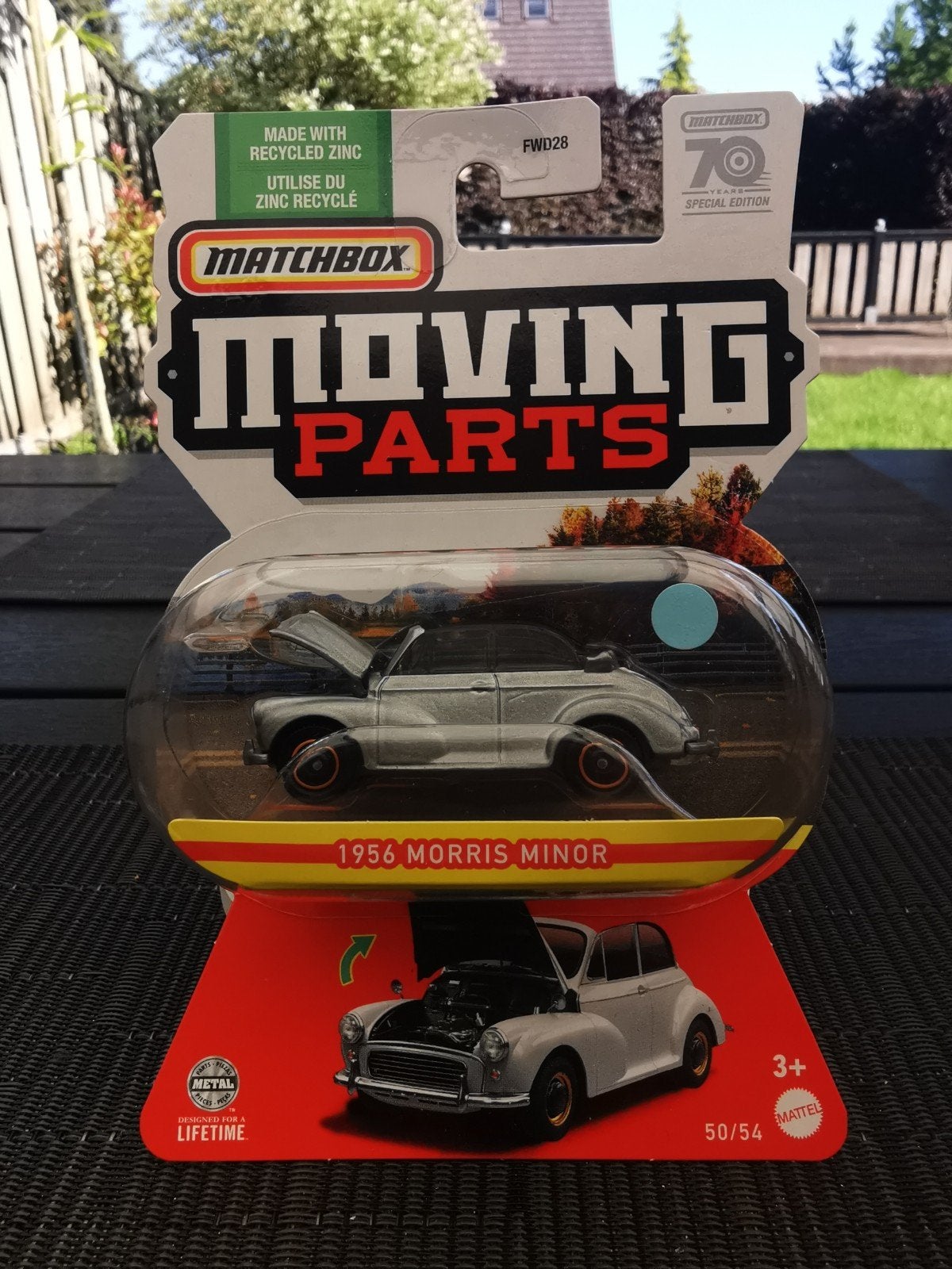 Matchbox Morris Minor moving parts, Ophalen of Verzenden, Nieuw, Auto