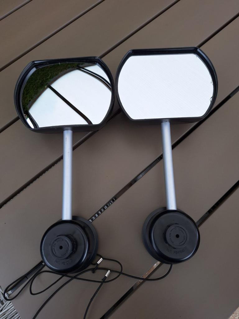 Set caravanspiegels, Ophalen of Verzenden