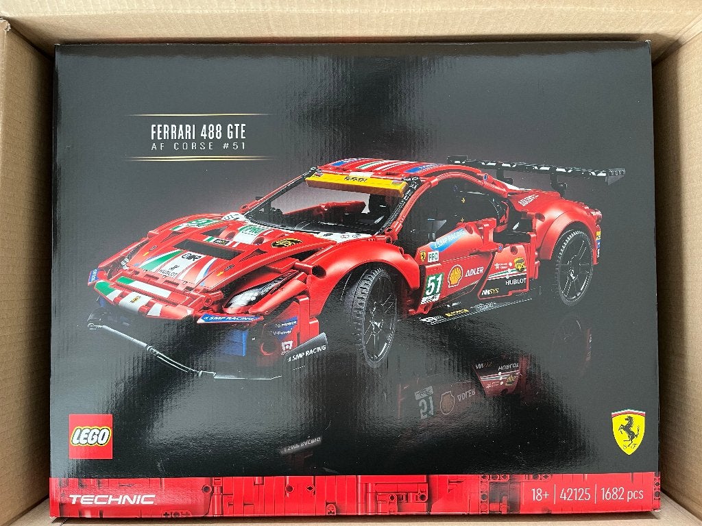 42125 Lego Technic Ferrari 488 GTE AF Corse, nieuw & sealed, Lego, Ophalen of Verzenden, Technic, Complete set