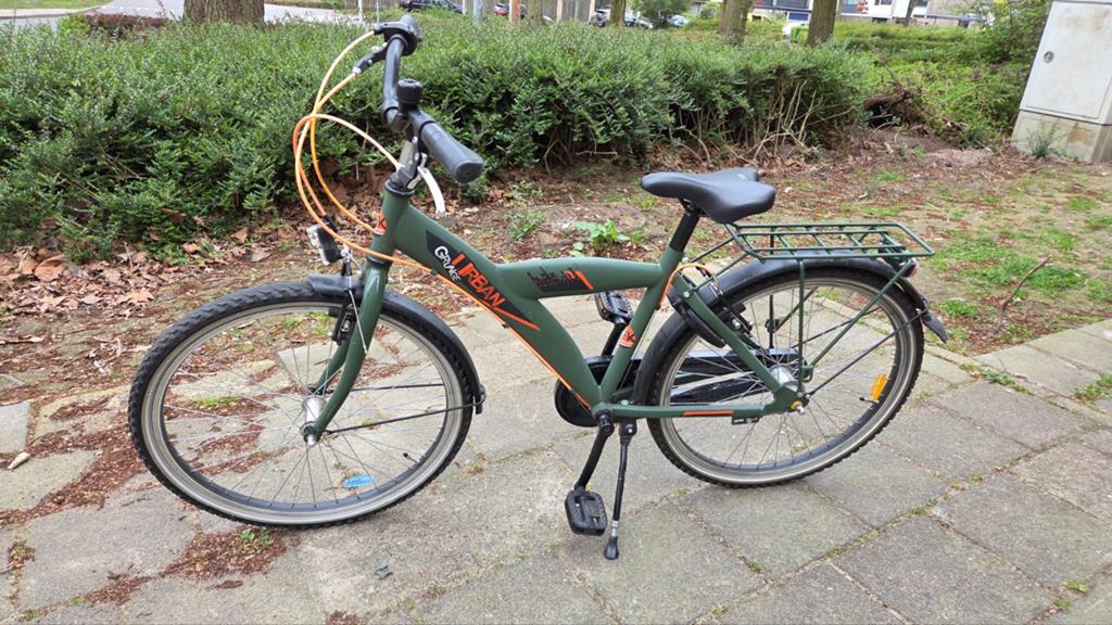 Kinderfiets jongens 24 inch, Ophalen, 24 inch, Handrem