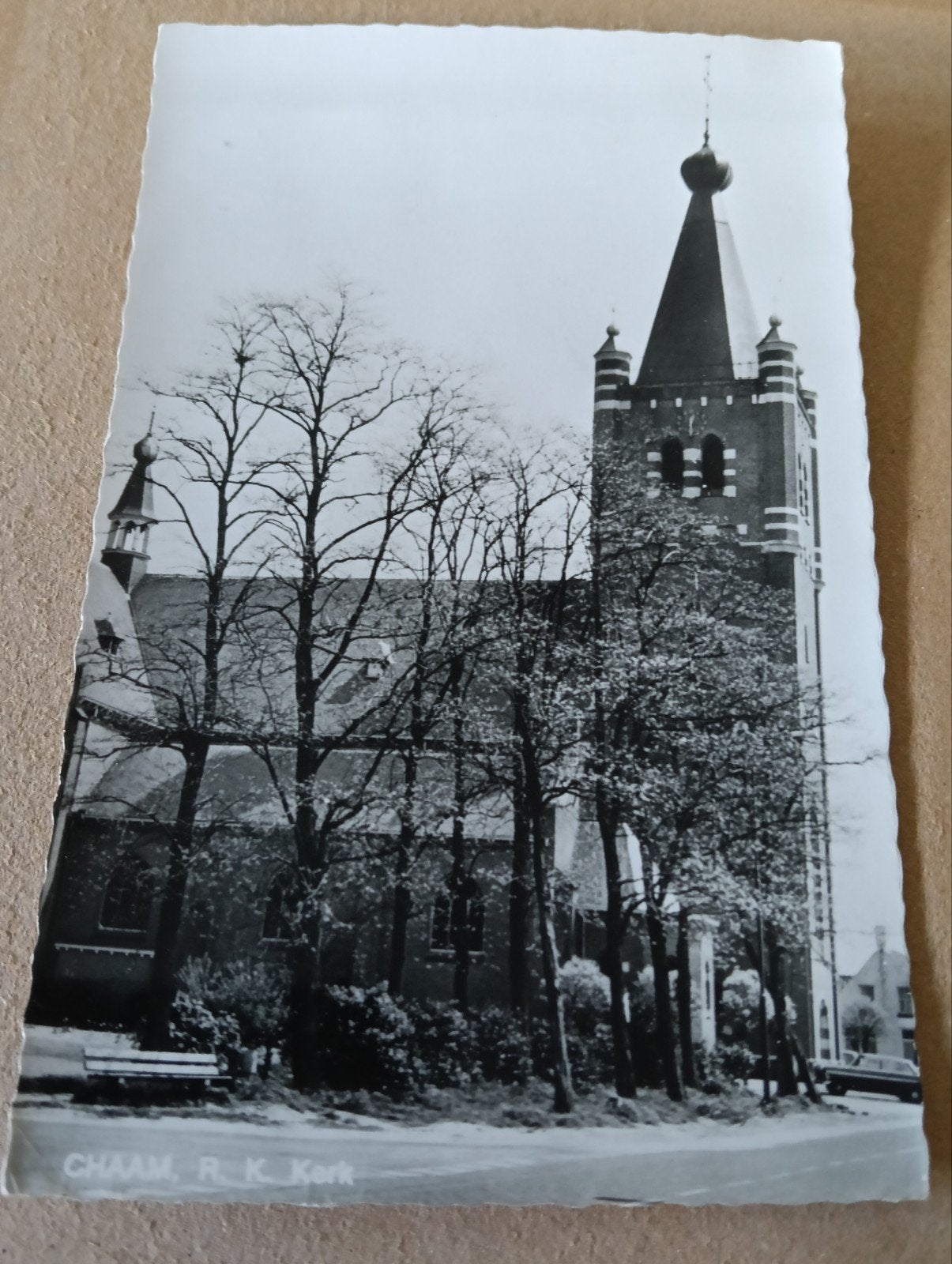 kaart R.K. Kerk Chaam 1973, Ophalen of Verzenden