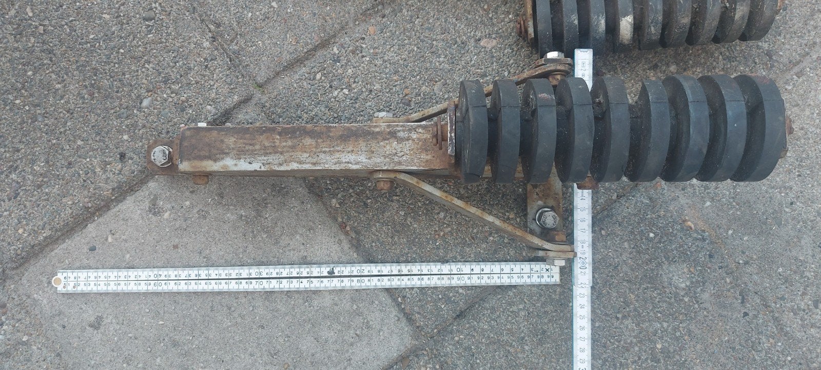 Boottrailer instelbaar steun, Ophalen, Gebruikt, Zeilboot of Motorboot