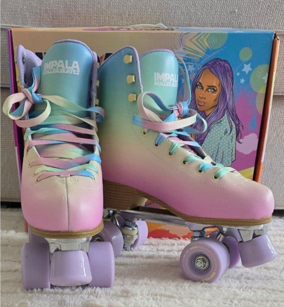Impala Rollerskates Pastel Fade - Maat 40, Ophalen of Verzenden, Nieuw, Dames