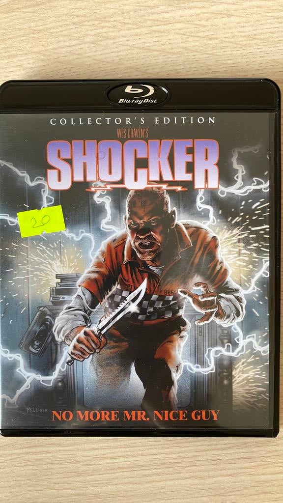 Shocker blu ray collectors edition, Ophalen of Verzenden, Zo goed als nieuw, Horror