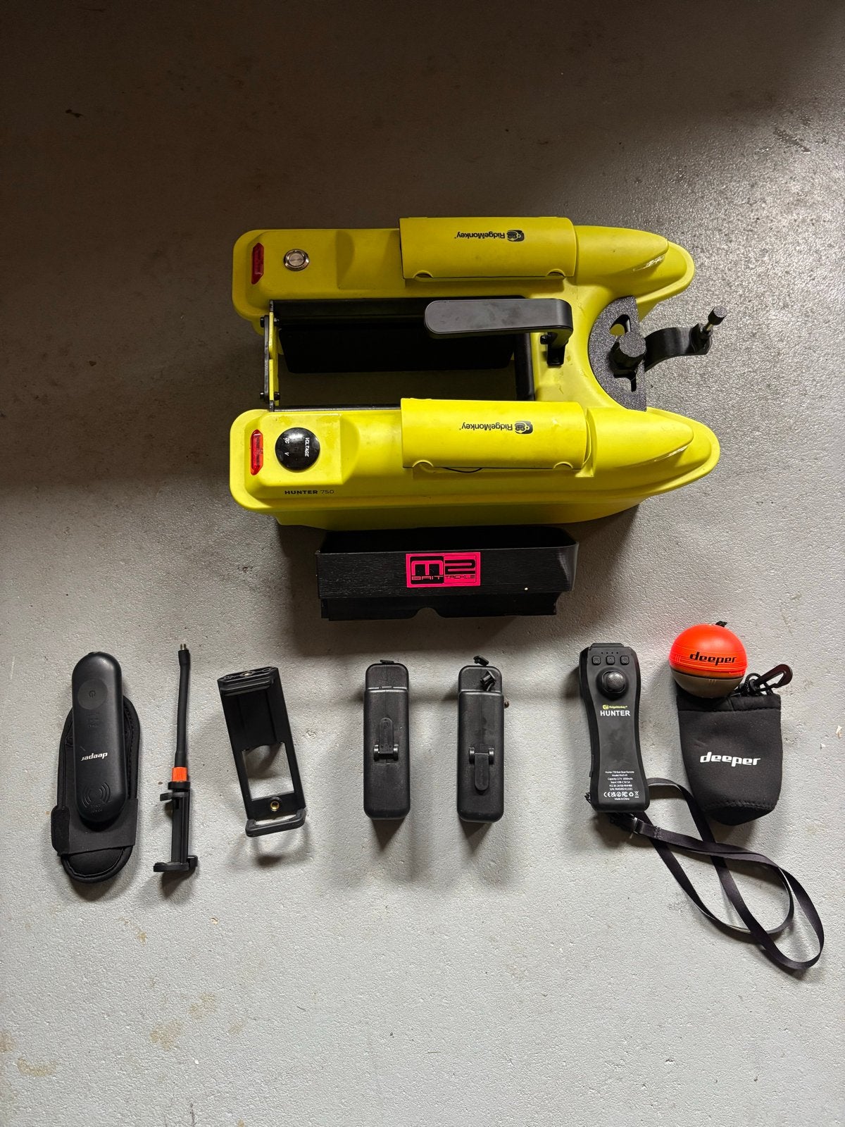Ridgemonkey Voerboot met extra's - Zo goed als nieuw!, Ophalen, Zo goed als nieuw, Overige typen