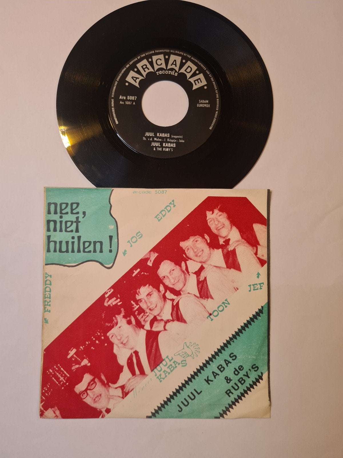 Juul Kabas - Juul Kabas, Cd's en Dvd's, Ophalen of Verzenden, Zo goed als nieuw, 7 inch, Levenslied of Smartlap