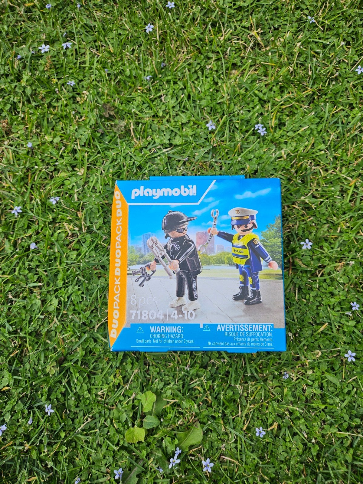 Playmobil Duopack 71804 Politieagent & Boef - Nieuw!, Ophalen of Verzenden, Nieuw, Complete set