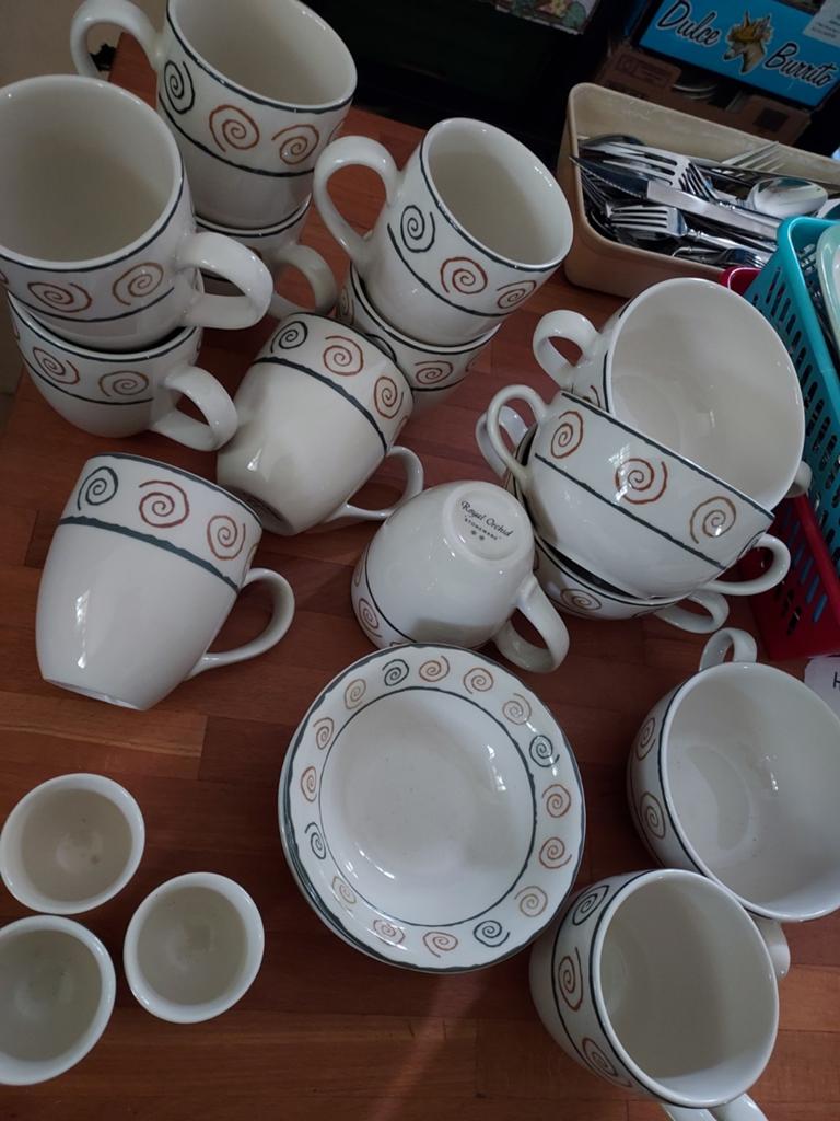 Royal Orchid servies, Ophalen, Porselein, Overige stijlen, Overige typen