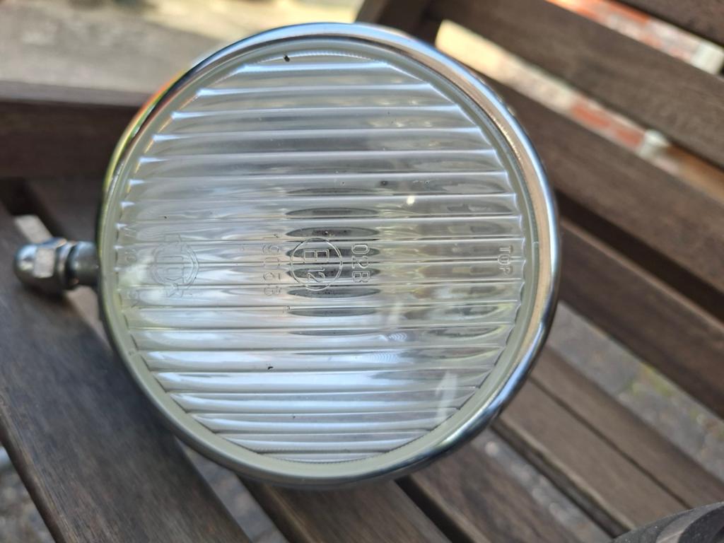 Mooie chromen side lights voor custom/chopper (12,5 cm), Ophalen of Verzenden