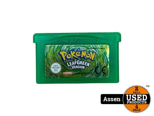 Pokémon Leaf Green Version Game Boy Advance EUR Game Only, Spelcomputers en Games, Nintendo, Zo goed als nieuw, Support@nintendo.com