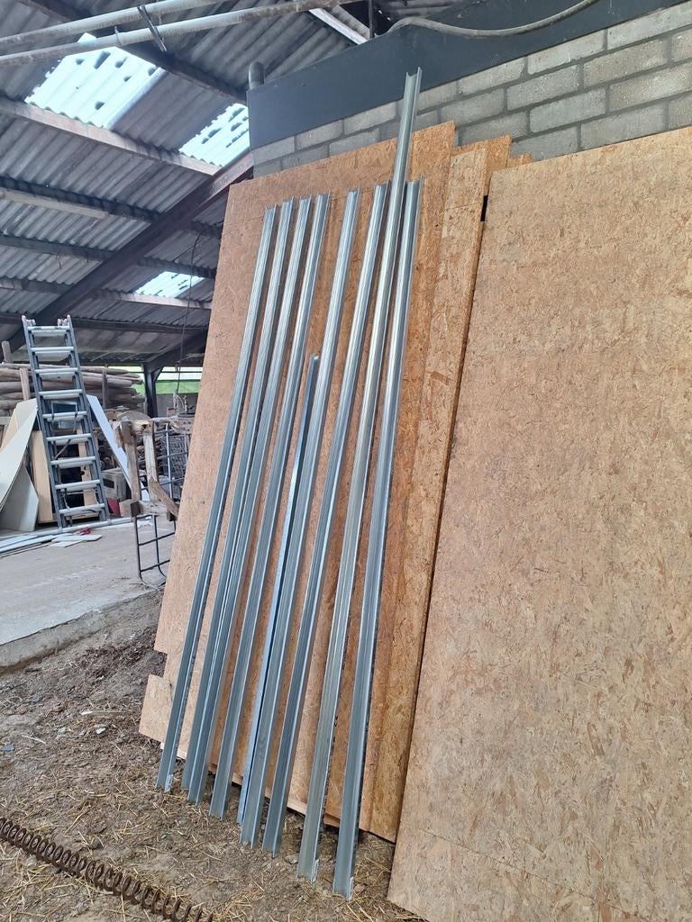 Metal stud profielen 9 stuks, Ophalen, Nieuw