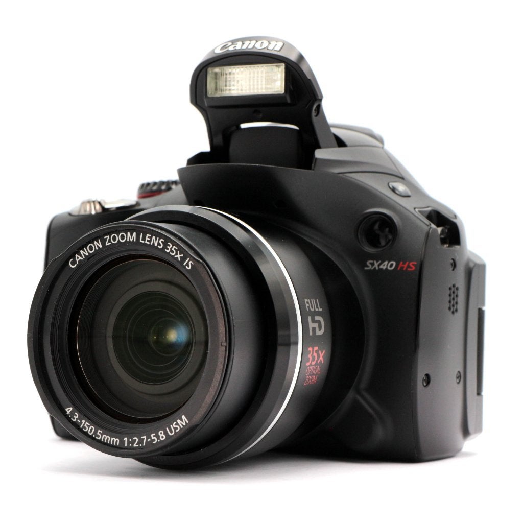 Canon PowerShot SX40 HS, Beeldstabilisatie, Accu, Canon, 12 megapixels