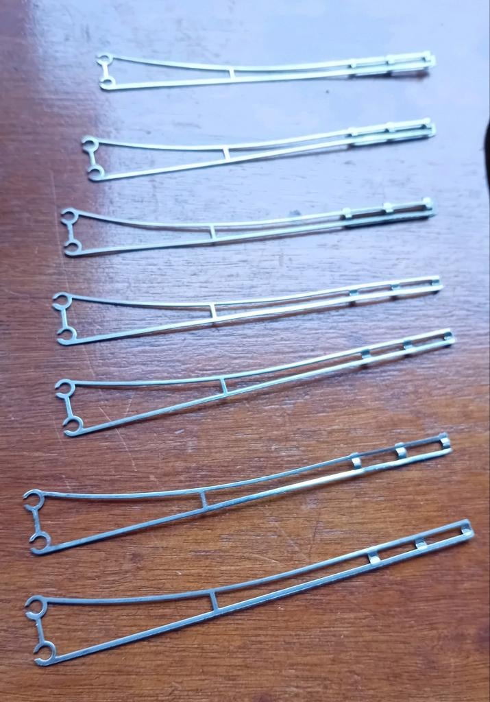 7 stuks Marklin rijdraad - bovenleiding 11.5 cm, Ophalen of Verzenden, Overige typen, Märklin