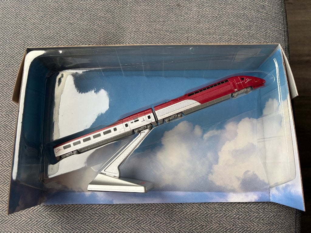 miniatuur van THALYS HOGESNELHEIDSTREIN in doos- WD014, Wisselstroom, Ophalen of Verzenden, X, Woord en Daad