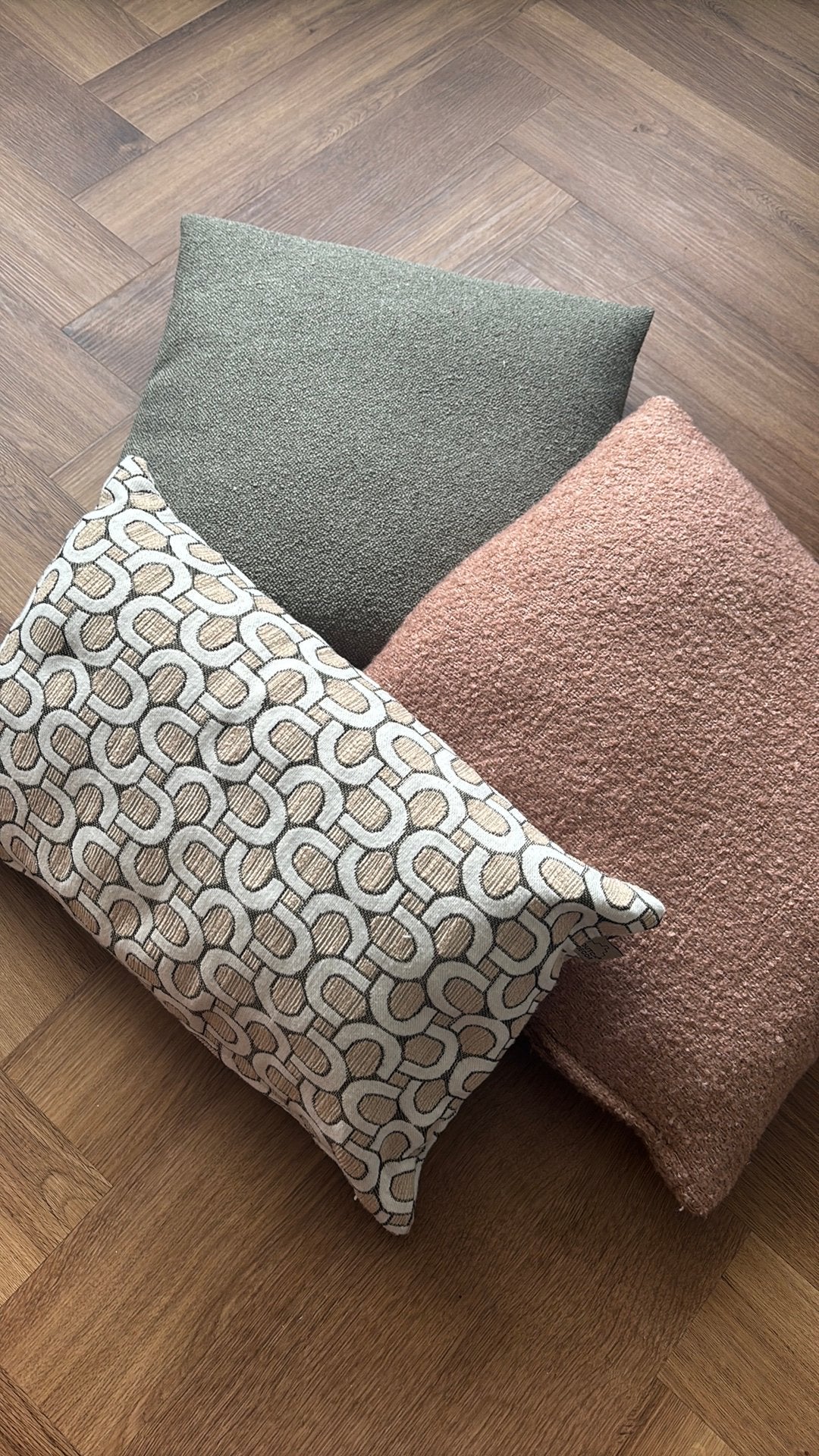 3 leuke kussens, Ophalen, Nieuw, Vierkant