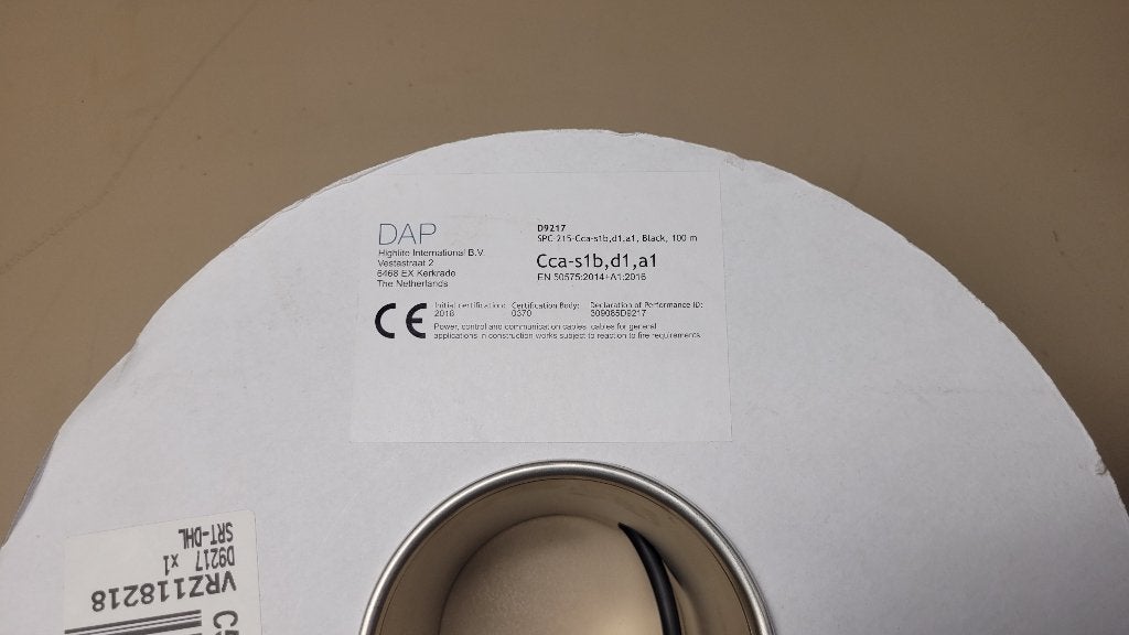 DAP Audio D9217 SPC 215 Speakerkabel 2 x 1.5 mm² - 100m, DAP Audio, Overige typen, Nieuw, Ophalen of Verzenden