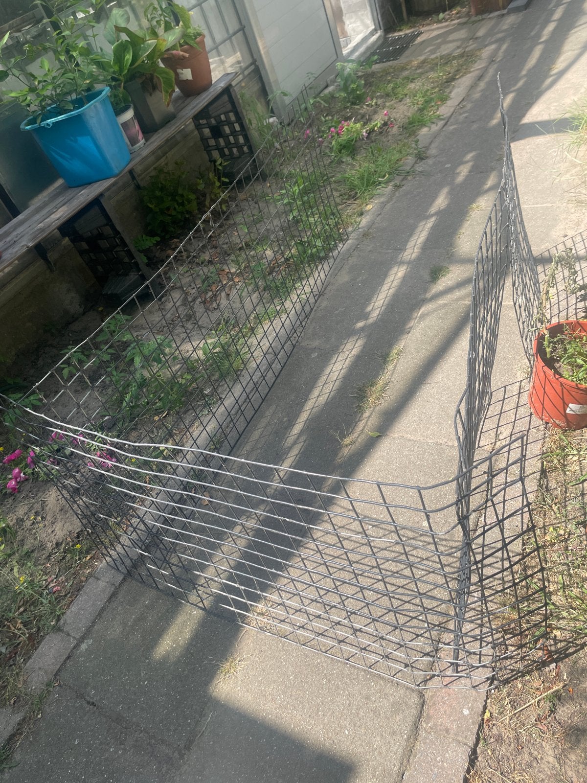 Zwart gaas - Ideaal voor tuin of omheining, Tuin en Terras, Gaas en Draad, Ophalen, Gebruikt, 10 tot 20 meter, Gaas