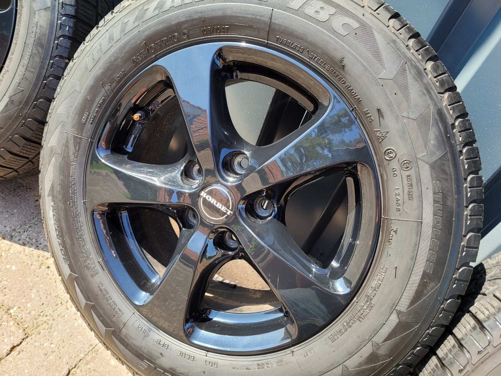 Volkswagen Transporter T5 T6 winterset, Auto-onderdelen, Banden en Velgen, Ophalen, 16 inch, Banden en Velgen, Winterbanden