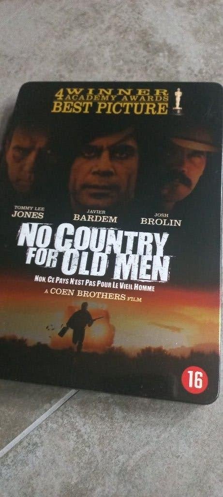 DVD No country for old men- nieuw in luxe blik - MK, Maffia en Misdaad, Engels, Alle leeftijden, Nederlands