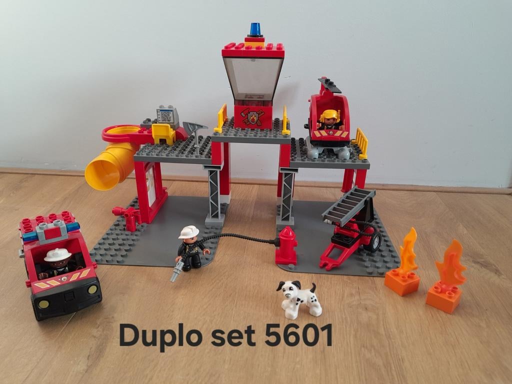 Duplo Brandweerkazerne set 5601, Ophalen of Verzenden, Gebruikt, Duplo