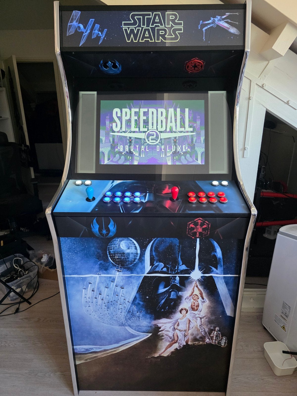 RetroPie Arcadekast - Star Wars Editie met 4000+ Spellen, Ophalen