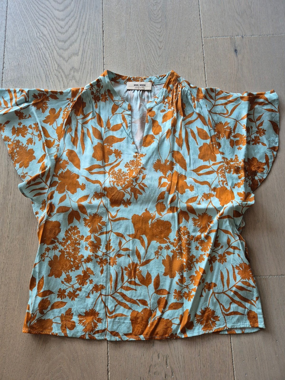 MOS MOSH Renata Stencil Blouse Maat M, MOS MOSH, Ophalen of Verzenden, Gedragen, Maat 38/40 (M)