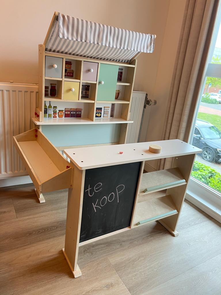 Speelgoedwinkel van hout, Kinderen en Baby's, Ophalen, Gebruikt