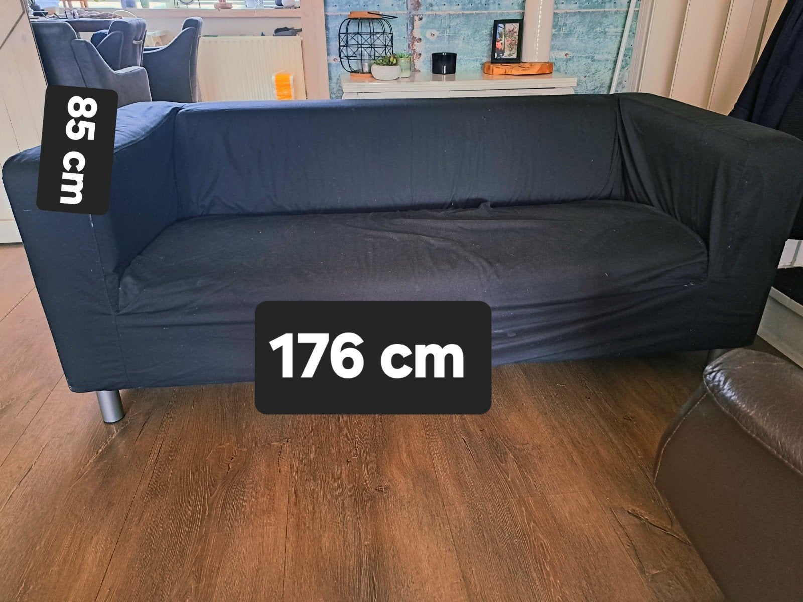 GRATIS!!, Huis en Inrichting, Banken | Sofa's en Chaises Longues, Ophalen, Gebruikt, Tweepersoons, 75 tot 100 cm