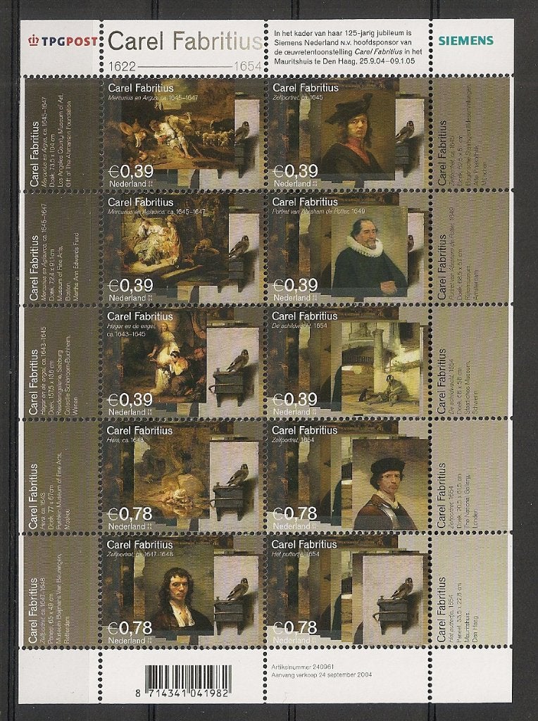 Vel 2285-94 postfris cw 11,80, Ophalen of Verzenden