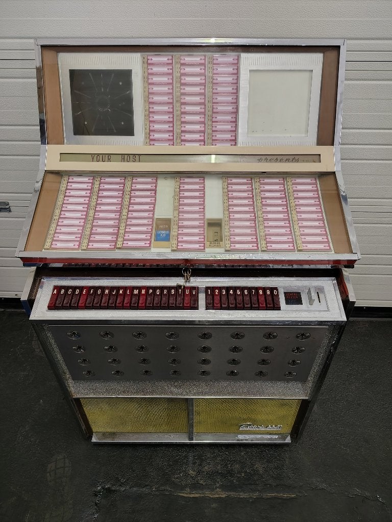 Rowe-AMi JBM/ Tropicana (1963) jukebox /opknapper !!, Ophalen, Gebruikt, 1950 tot 1960, Seeburg